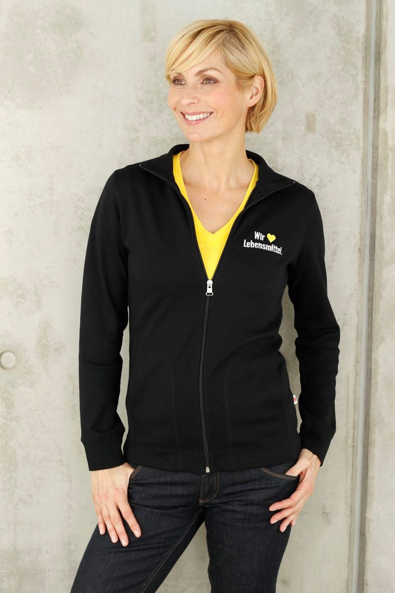 Greta - Schwarz - Sweatjacke