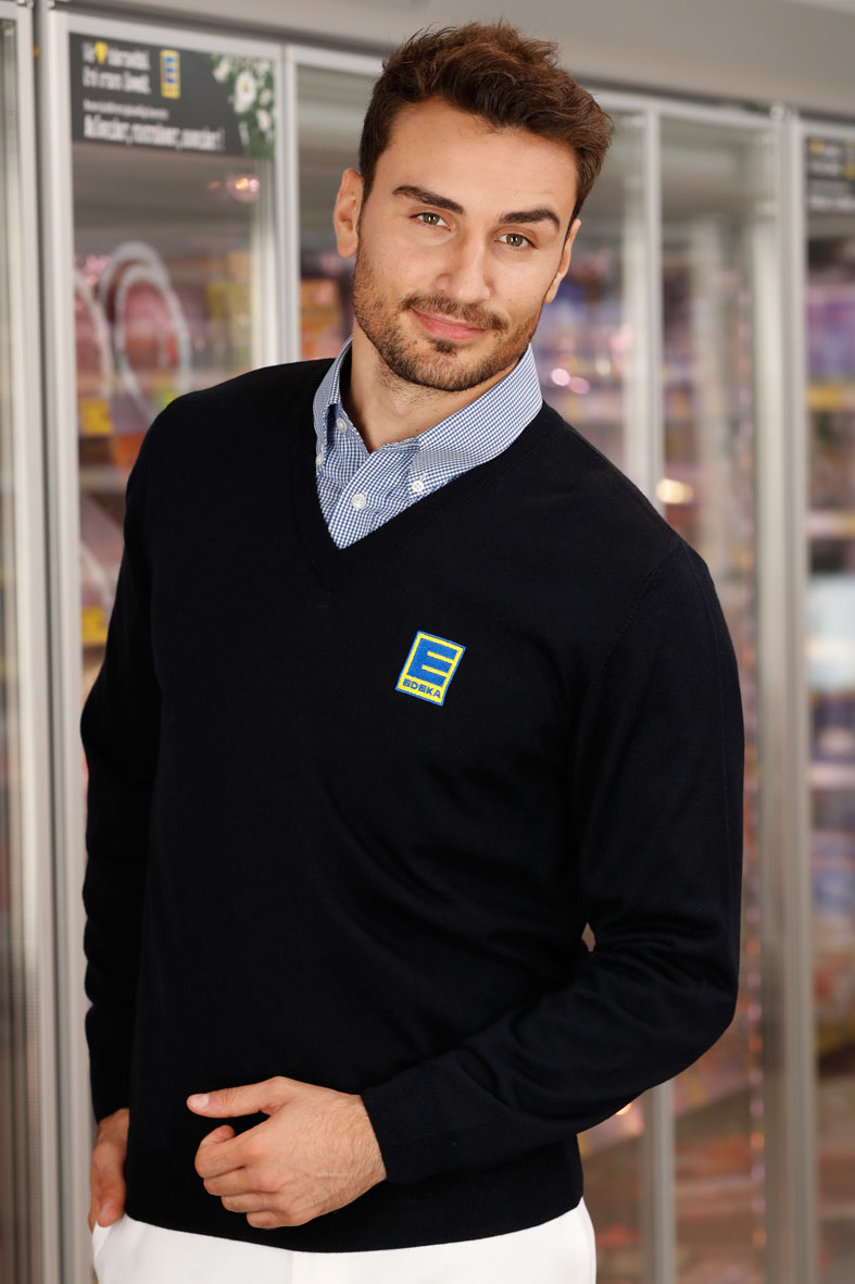 Gunnar - Marine - Strickpulli