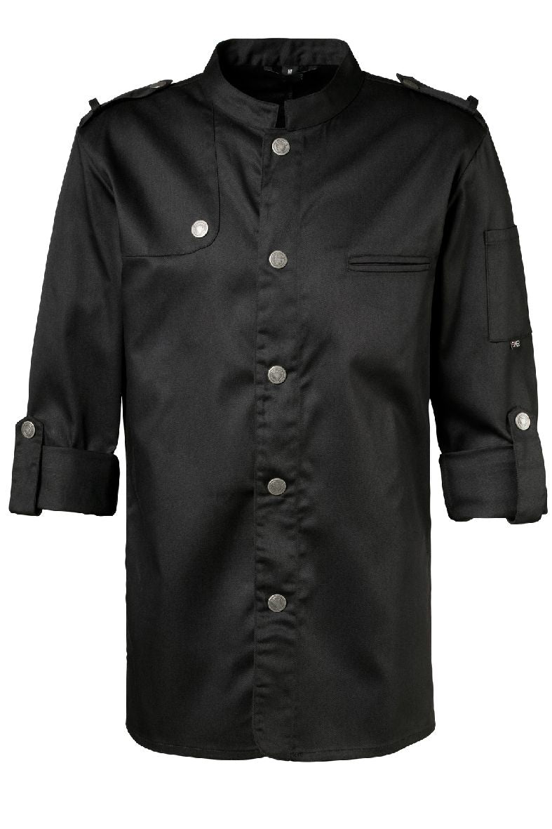 Harley - Schwarz - Kochjacke